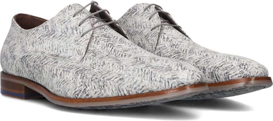 Floris van bommel 30361 De Stapper 39.11 Light Grey G+ Wijdte Veterschoenen