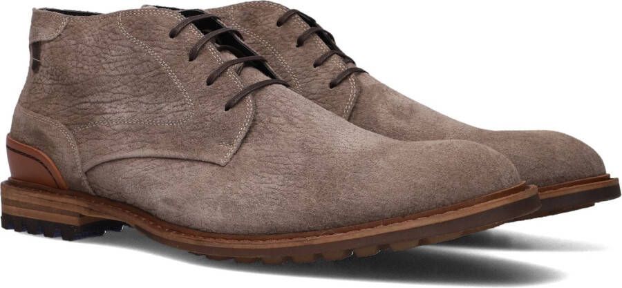 Floris van Bommel CFEPI~11.25~~~~~~~~~~~~~~~~~~~ Vrije tijd half-hoogHeren veterschoenHeren sneakers Taupe