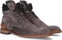 Floris van Floris van Bommel van Floris van Bommel Veterboots Heren Boots Laarzen Herenschoenen Suède SFM-50085 Cognac - Thumbnail 1