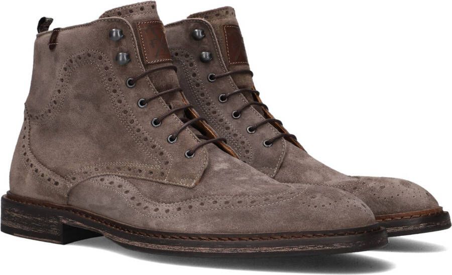 FLORIS VAN BOMMEL Taupe Veterboots Sfm-80035