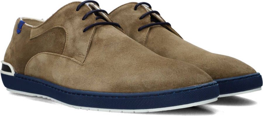 Floris Van Bommel Taupe Veterschoenen Sfm-30260-01