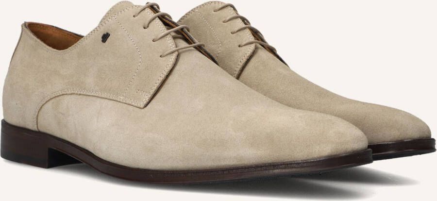 VAN BOMMEL Nette Schoenen Heren Sbm-30118 Raffa Maat: 42 Materiaal: Suède Kleur: Beige