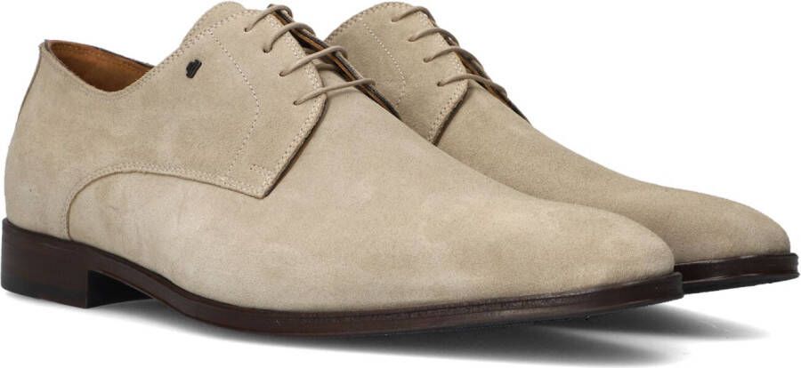 VAN BOMMEL Nette Schoenen Heren Sbm-30118 Raffa Maat: 41 5 Materiaal: Suède Kleur: Beige