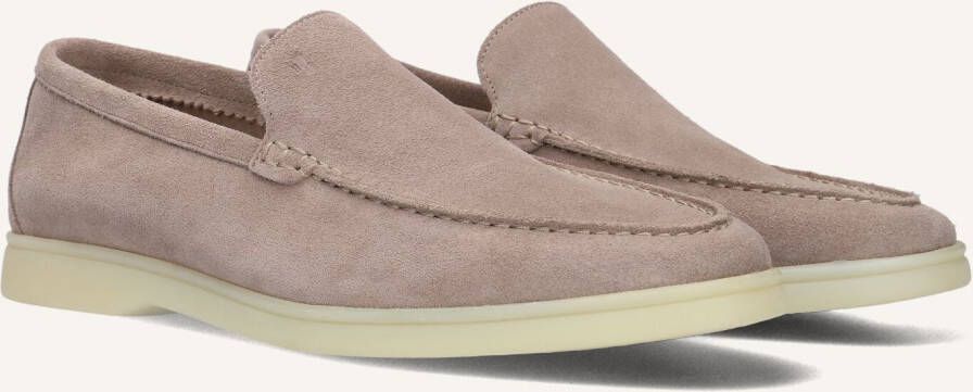 VAN BOMMEL Loafers Heren Sbm-40040 Alba Maat: 43 Materiaal: Suède Kleur: Taupe