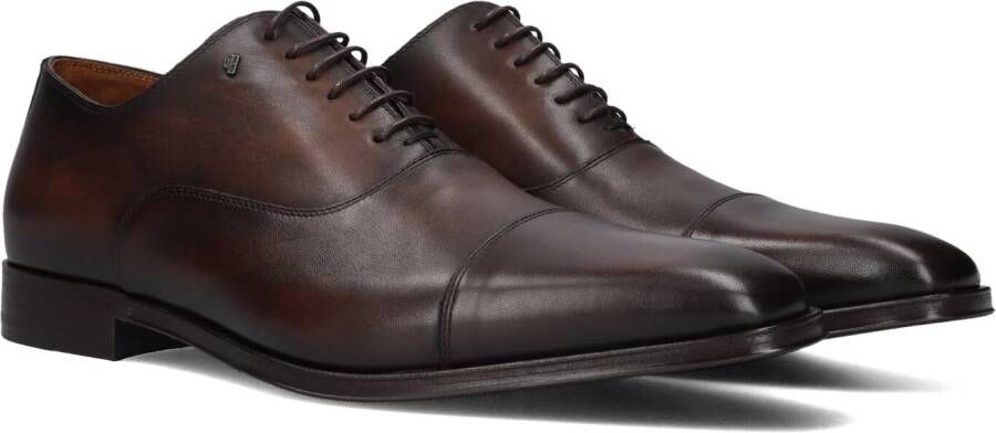 VAN BOMMEL Nette Schoenen Heren Sbm-30088 Raffa Maat: 44 Materiaal: Leer Kleur: Bruin