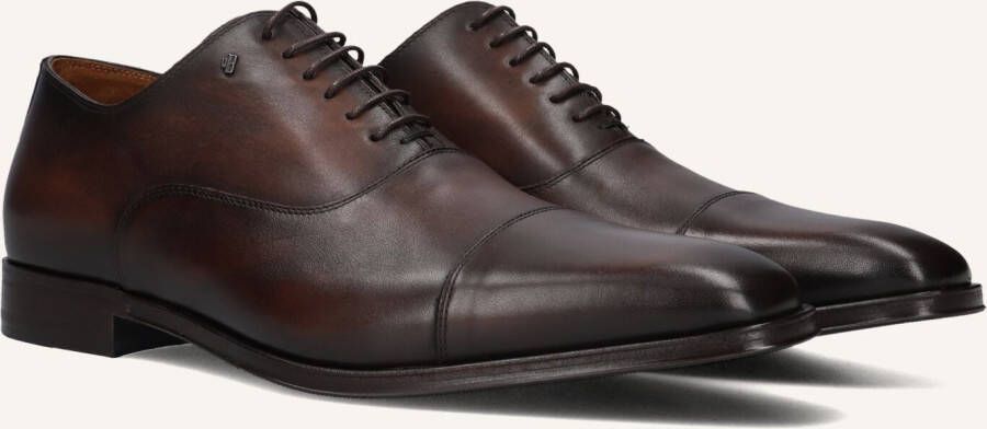 VAN BOMMEL Nette Schoenen Heren Sbm-30088 Raffa Maat: 42 5 Materiaal: Leer Kleur: Bruin
