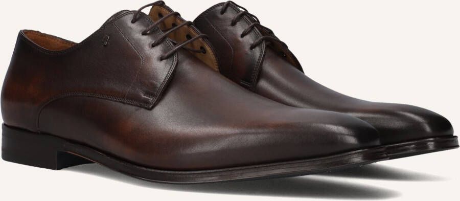 VAN BOMMEL Nette Schoenen Heren Sbm-30118 Raffa Maat: 43 5 Materiaal: Leer Kleur: Bruin