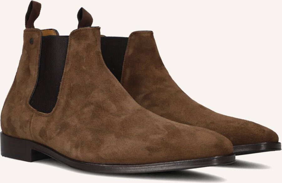 VAN BOMMEL Nette Schoenen Heren Sbm-60014 Raffa Maat: 41 5 Materiaal: Suède Kleur: Cognac