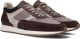 VAN BOMMEL Lage Sneakers Heren Sbm-10020 Libra Suède Taupe - Bruin