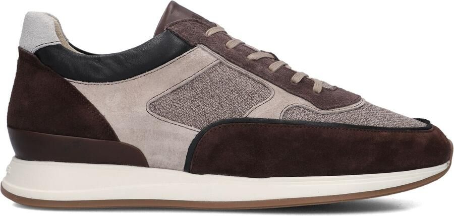VAN BOMMEL Lage Sneakers Heren Sbm-10020 Libra Suède Taupe - Foto 2