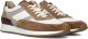 VAN BOMMEL Lage Sneakers Heren Sbm-10020 Libra Leer Bruin - Bruin