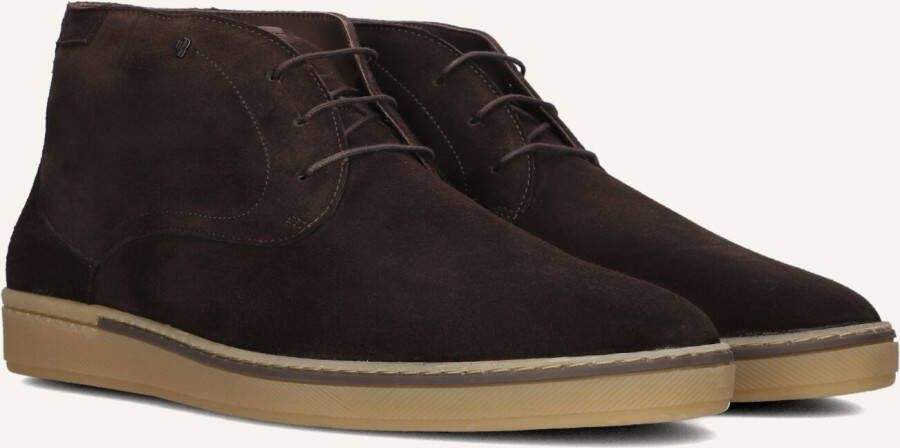 VAN BOMMEL Veterschoenen Heren Sbm-50036 Bora Maat: 42 Materiaal: Suède Kleur: Bruin