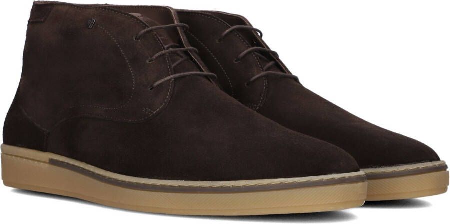 VAN BOMMEL Veterschoenen Heren Sbm-50036 Bora Maat: 43 5 Materiaal: Suède Kleur: Bruin