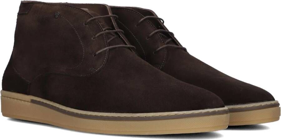 VAN BOMMEL Veterschoenen Heren Sbm-50036 Bora Maat: 43 5 Materiaal: Suède Kleur: Bruin