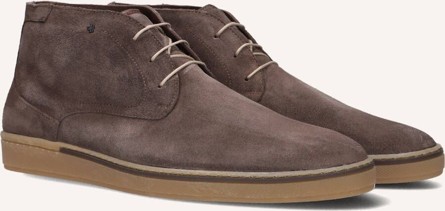 VAN BOMMEL Veterschoenen Heren Sbm-50036 Bora Maat: 47 Materiaal: Suède Kleur: Bruin