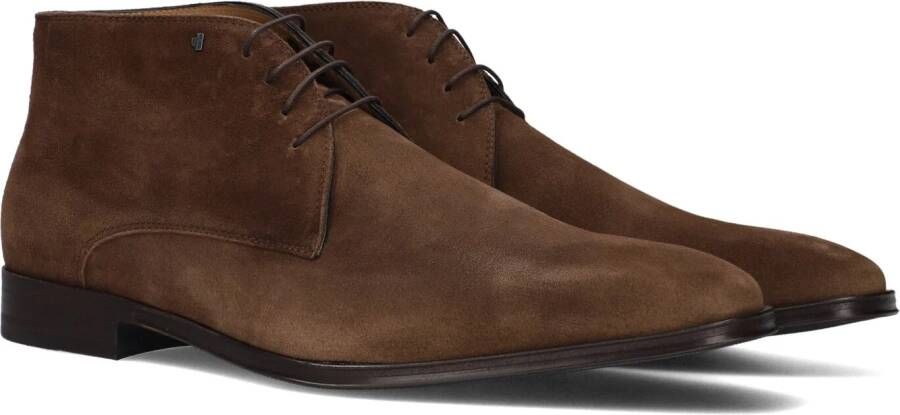 Van Bommel RAFFA~05.09~~~~~~~~~~~~~~~~~~~ Nette herenschoenenBusiness half-hoog Cognac