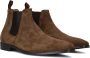 VAN BOMMEL Nette Schoenen Heren Sbm-60014 Raffa Maat: 46 Materiaal: Suède Kleur: Cognac - Thumbnail 1