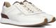 VAN BOMMEL Lage Sneakers Heren Sbm-10020 Libra 41 5 Leer Wit - Wit