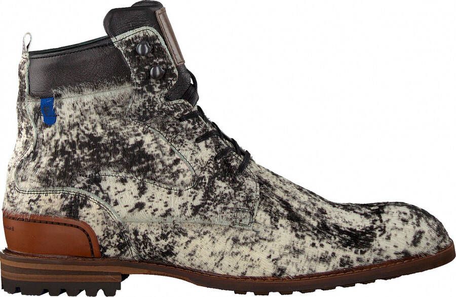 Floris van Bommel Boots in Ponyhair (Zwart) Schoenen.nl