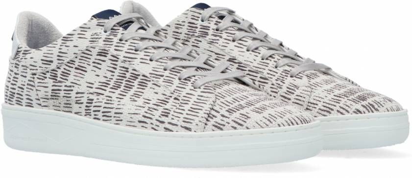 Floris van Bommel 13265 Lage sneakers Leren Sneaker Heren Wit - Schoenen.nl