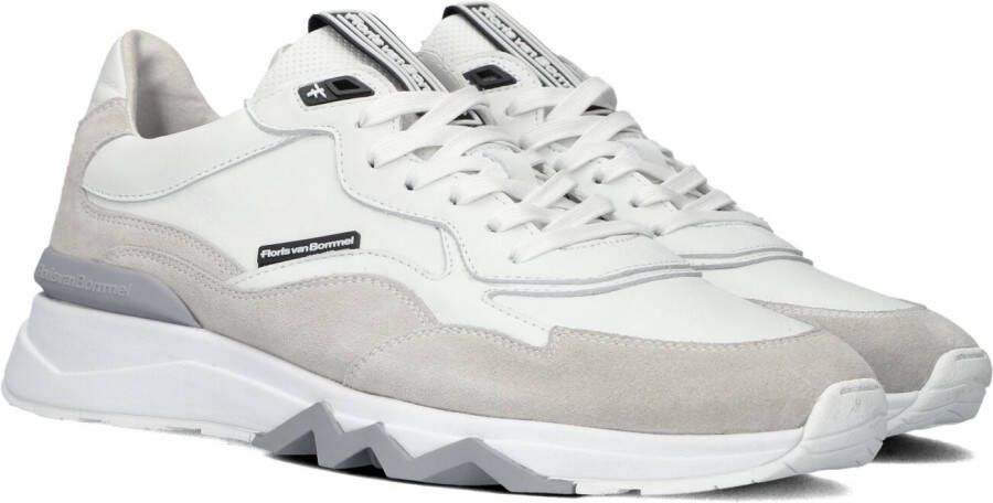 Floris van Floris van Bommel van Floris van Bommel Sneakers Heren Lage sneakers Herenschoenen Leer SFM-10202 led Wit