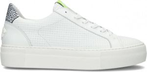 Floris van Bommel 10059 60 04 Volwassenen Lage sneakers Kleur Wit beige
