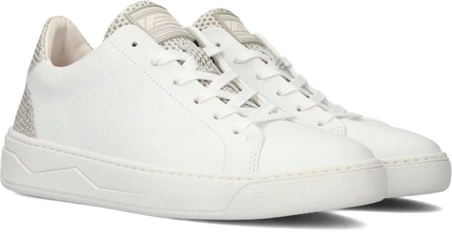 Floris Van Bommel Witte Lage Sneakers Sfw-10063