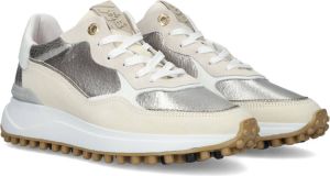 Floris van Bommel Vrouwen Suède Lage sneakers Damesschoenen SFW 10072 Wit combi