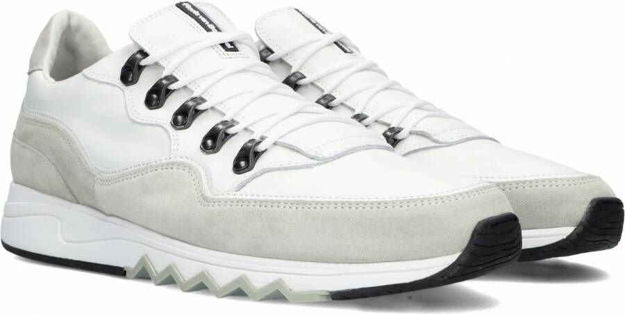 Floris van Bommel 10092 60 02 Volwassenen Lage sneakersVrije tijdsschoenen Kleur Wit beige