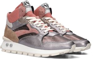 Floris van bommel SFW-10112 Blokki 03.02 Silver G-Wijdte Sneakers hoge-sneakers