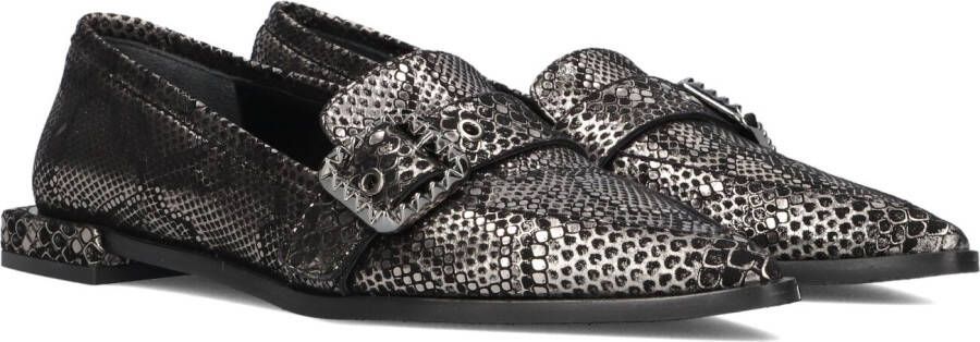 FLORIS VAN BOMMEL Loafers Dames Sfw-40051 Gynni Maat: 40 Materiaal: Suède Kleur: Zilverkleurig