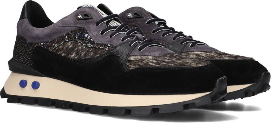 Floris Van Bommel Zwarte Lage Sneakers Sfm-10137