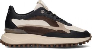 Floris van Bommel Sfw 10079 Lage sneakers Leren Sneaker Dames Zwart