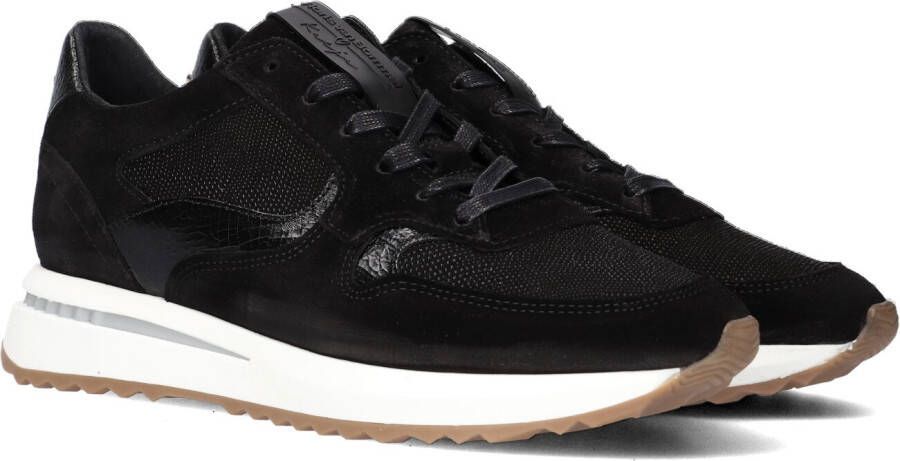 Floris Van Bommel Zwarte Lage Sneakers Sfw-10082