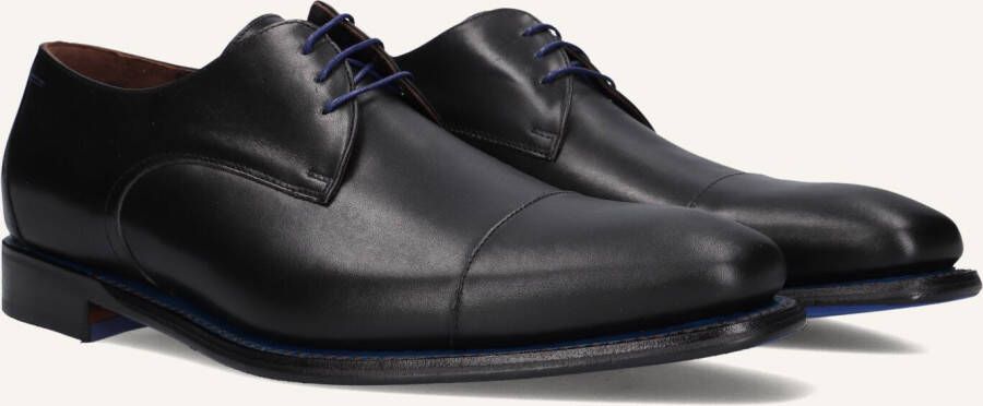 FLORIS VAN BOMMEL Nette Schoenen Heren Sfm-30310 De Loper Maat: 42⅔ Materiaal: Leer Kleur: Zwart