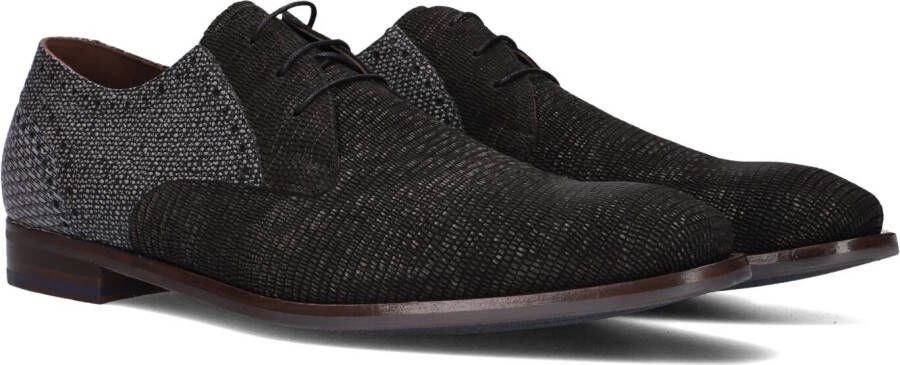 FLORIS VAN BOMMEL Joggingbroek Heren Sfm-30361 De Stapper Maat: 40⅔ Materiaal: Leer Kleur: Zwart