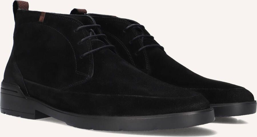 FLORIS VAN BOMMEL Nette Schoenen Heren Sfm-50140 De Venker Maat: 46 Materiaal: Suède Kleur: Zwart