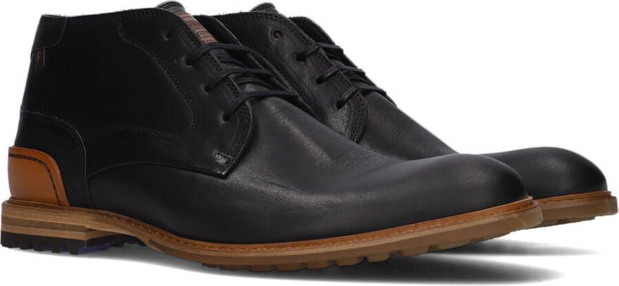 Floris van Bommel CREPI~11.15~~~~~~~~~~~~~~~~~~~ Vrije tijd half-hoogHeren veterschoenHeren sneakers Zwart