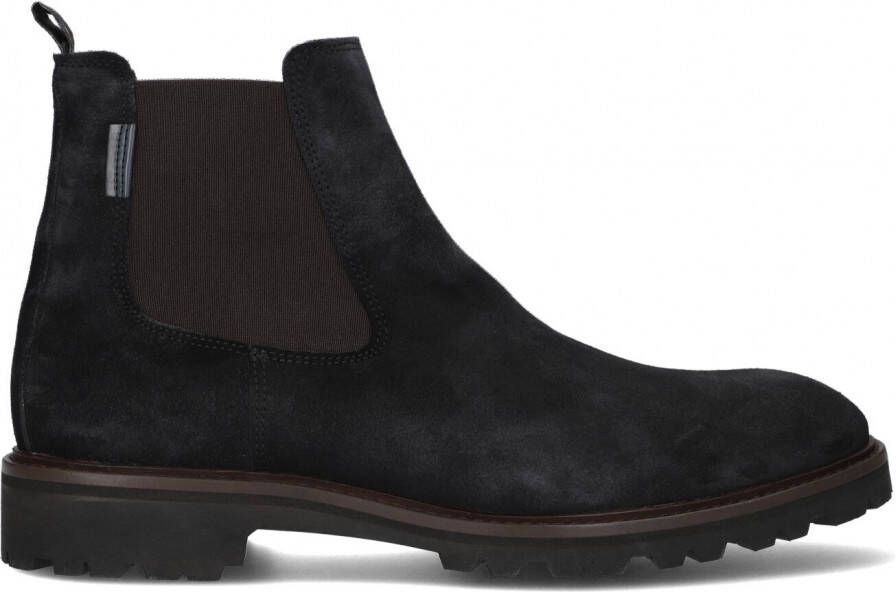 Floris van Floris van Bommel van Floris van Bommel Chelsea boots Heren Boots Laarzen Herenschoenen Suède SFM-60018 Zwart