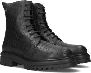 Floris van Bommel SFW 50125 10 05 Volwassenen VeterlaarzenHalf hoge schoenen Kleur Zwart