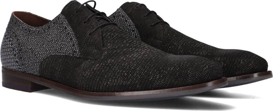 FLORIS VAN BOMMEL Nette Schoenen Heren Sfm-30361 De Stapper Maat: 42⅔ Materiaal: Leer Kleur: Zwart