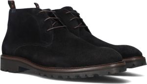 Floris van bommel Sturdi 01.14 Black G+ Wijdte Veter boots