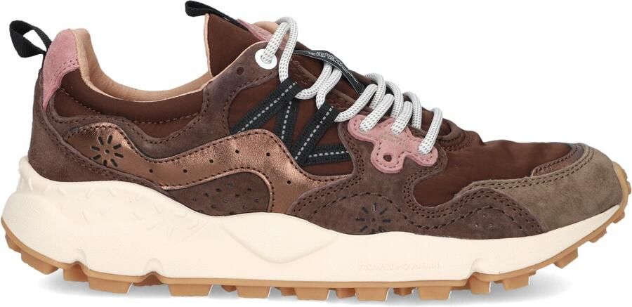 FLOWER MOUNTAIN Bruine Sneakers Yamano 3 Uni - Foto 4