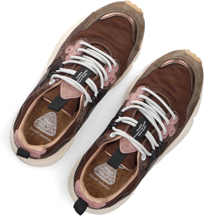 FLOWER MOUNTAIN Bruine Sneakers Yamano 3 Uni - Foto 2