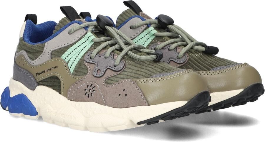 Flower mountain Yamano 3 Junior Sneakers Jongens Groen