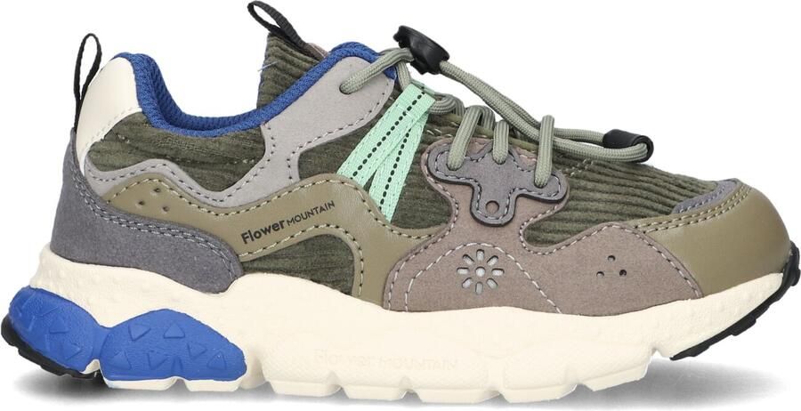 Flower mountain Yamano 3 Junior Sneakers Jongens Groen - Foto 3