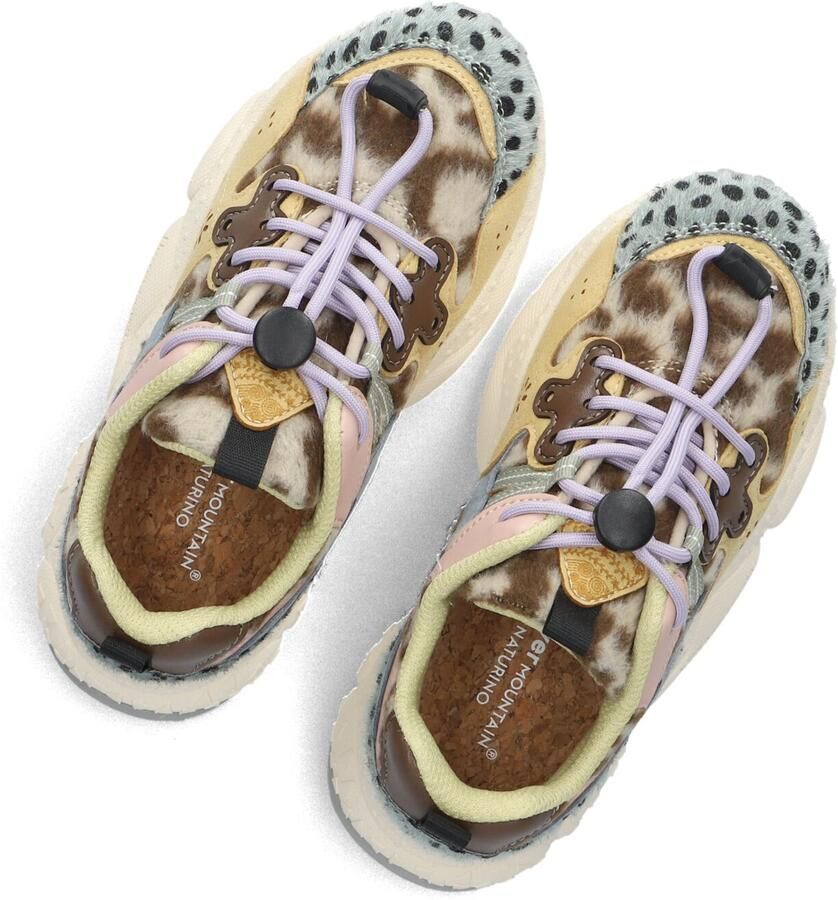 Flower mountain Yamano 3 Junior Sneakers Meisjes Leren Sneaker Multi - Foto 2