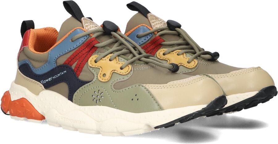 Flower mountain Yamano 3 Junior Sneakers Jongens Leren Sneaker Multi