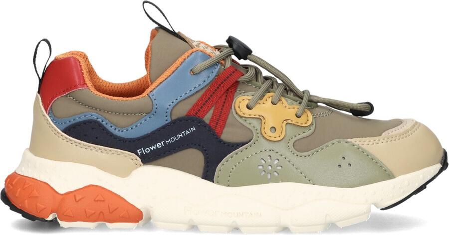 Flower mountain Yamano 3 Junior Sneakers Jongens Leren Sneaker Multi - Foto 3