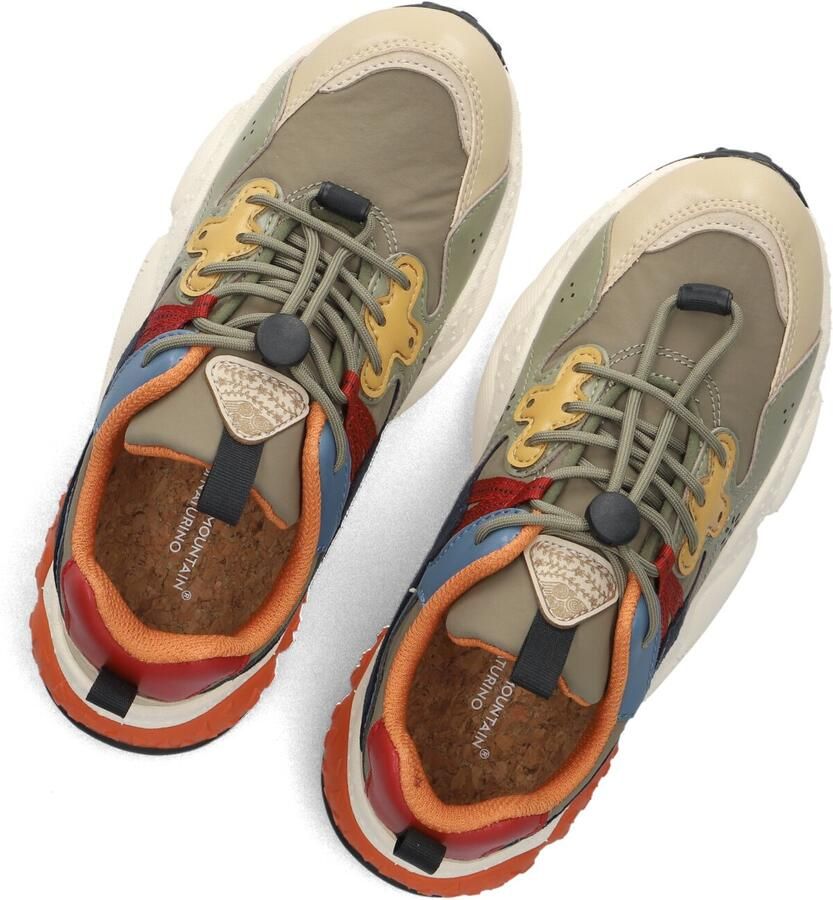 Flower mountain Yamano 3 Junior Sneakers Jongens Leren Sneaker Multi - Foto 2